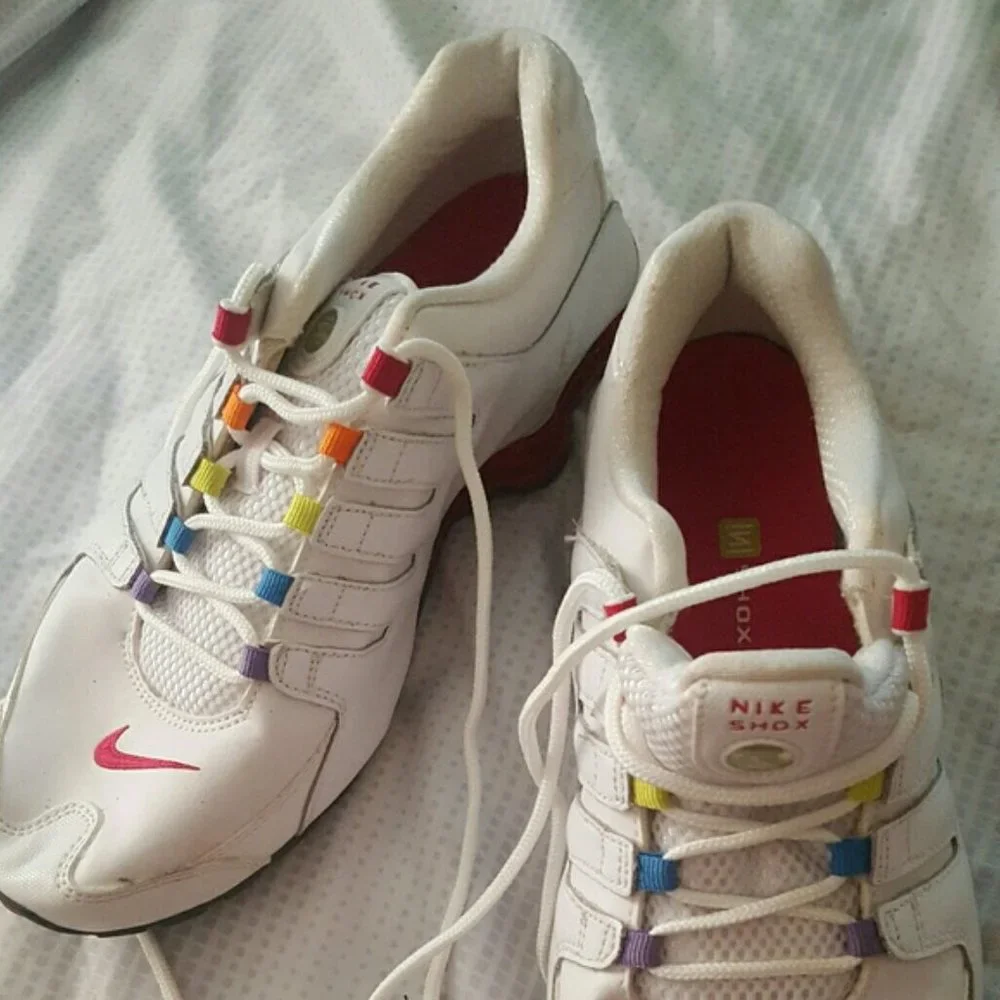 Youth Womens Nike Shox NZ Sneakers 7y - Picture 3 of 8